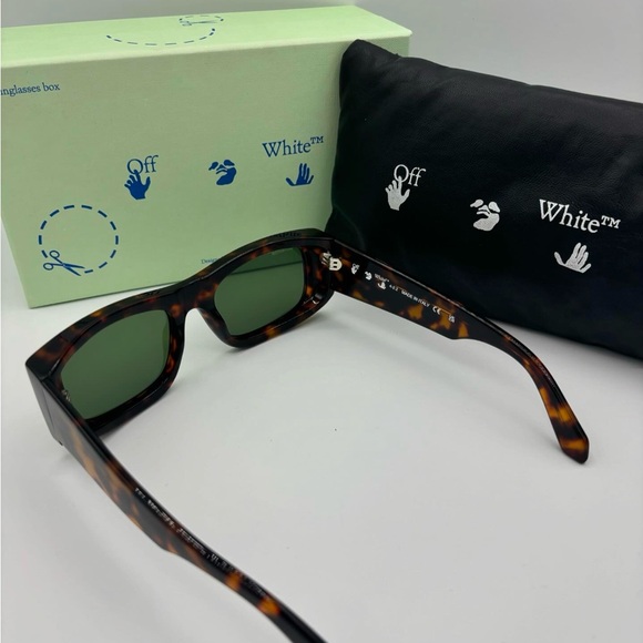 SOLD Off White Lucio Logo Prince Sunglasses Full Inclusion - Picture 3 of 12